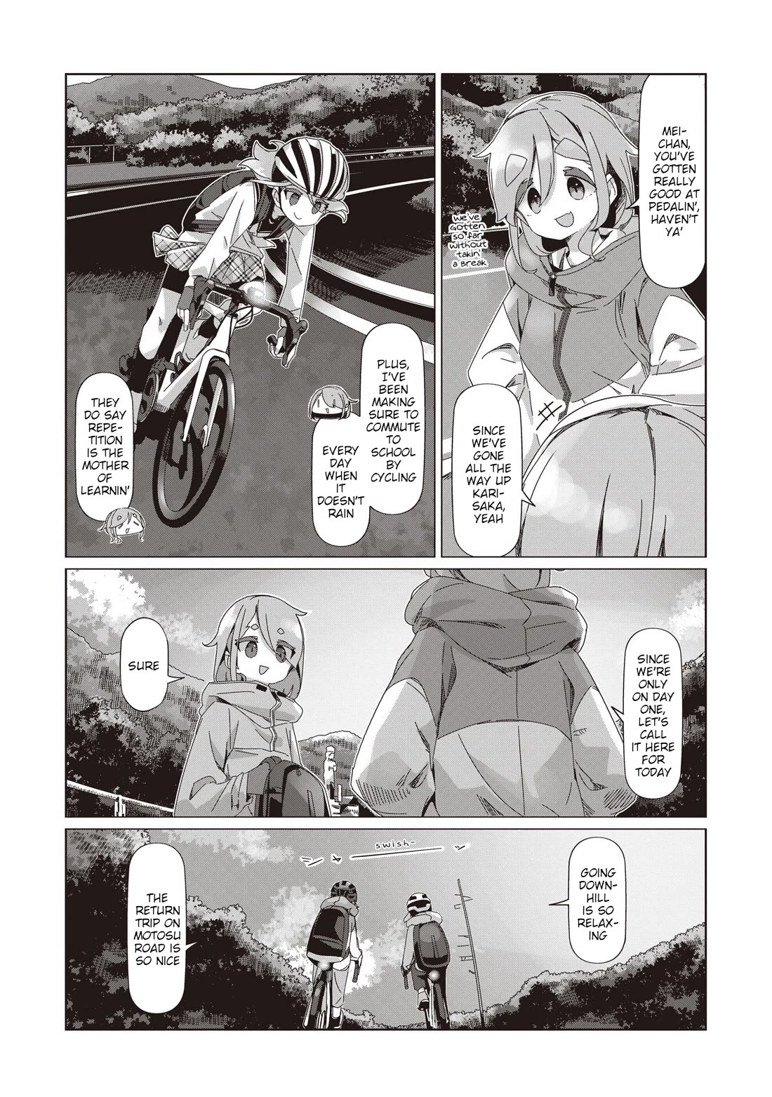 Yurucamp Chapter 110 page 2 - Chapter 110: Open For Business Even During Golden Week!