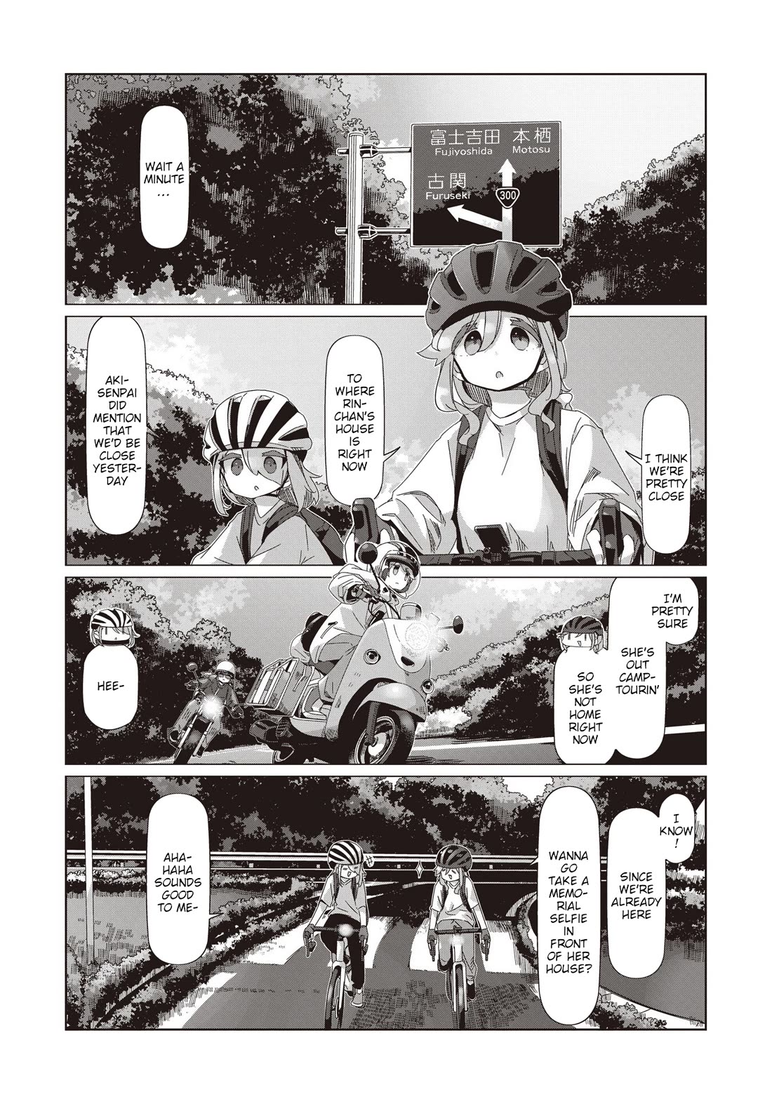 Yurucamp Chapter 110 page 24 - Chapter 110: Open For Business Even During Golden Week!