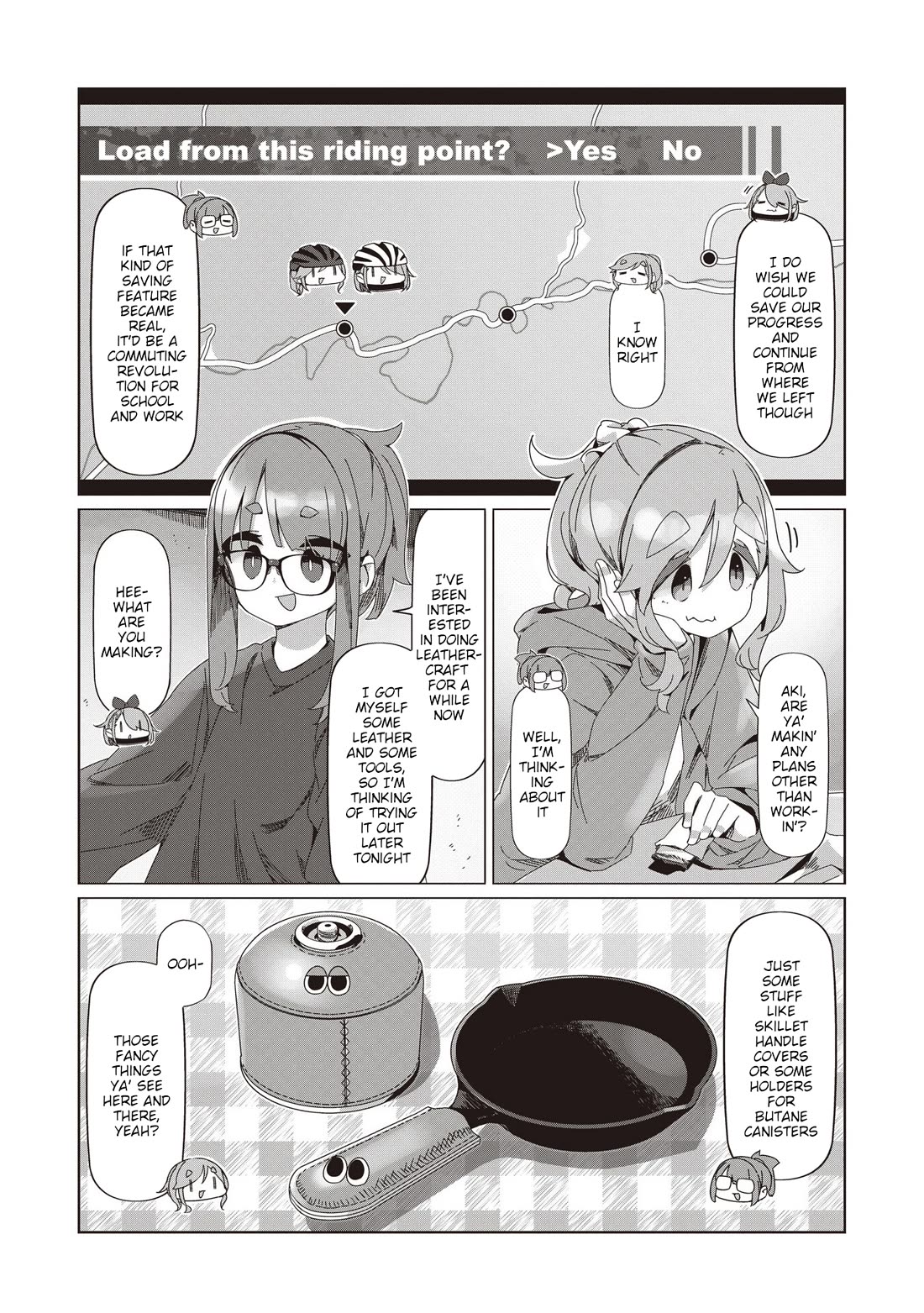 Yurucamp Chapter 110 page 6 - Chapter 110: Open For Business Even During Golden Week!
