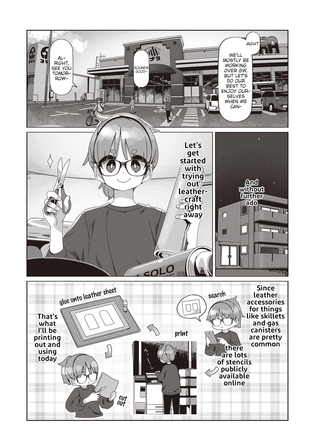 Yurucamp Chapter 110 page 7 - Chapter 110: Open For Business Even During Golden Week!
