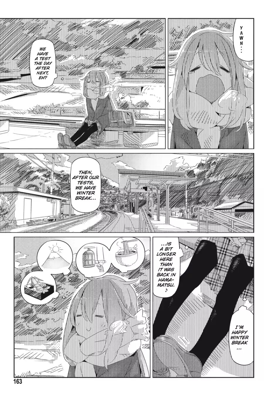 Yurucamp Chapter 13 page 11 - Chapter 13: Tests, and An Introduction to Fancy Camping