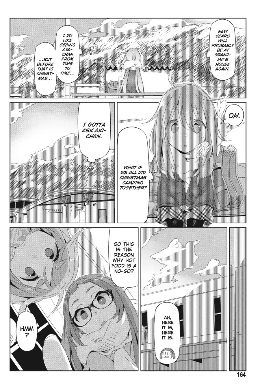 Yurucamp Chapter 13 page 12 - Chapter 13: Tests, and An Introduction to Fancy Camping