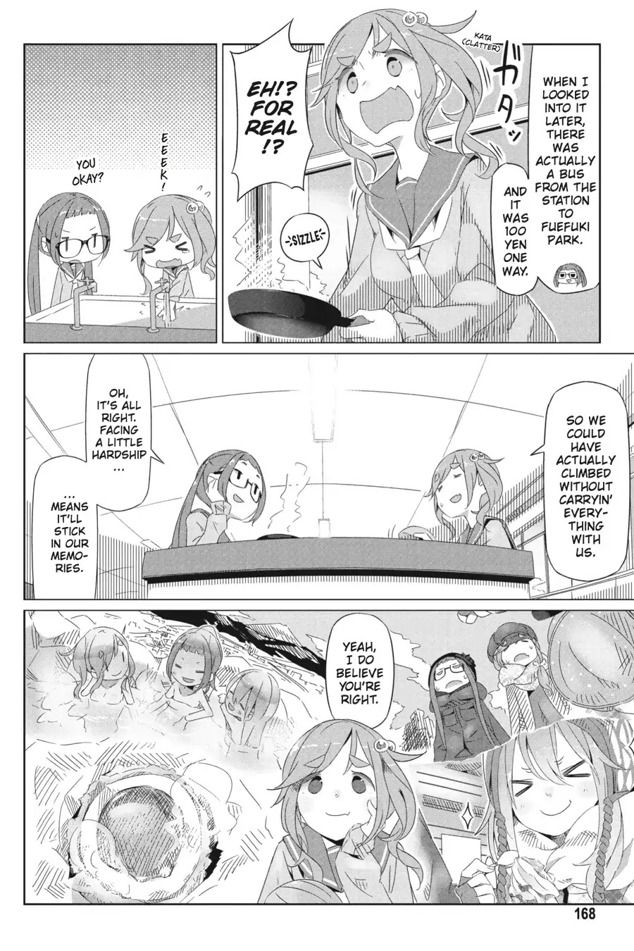Yurucamp Chapter 13 page 16 - Chapter 13: Tests, and An Introduction to Fancy Camping