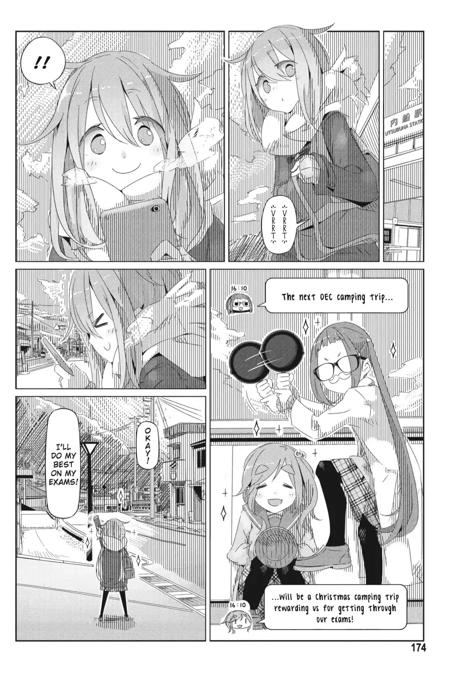 Yurucamp Chapter 13 page 22 - Chapter 13: Tests, and An Introduction to Fancy Camping