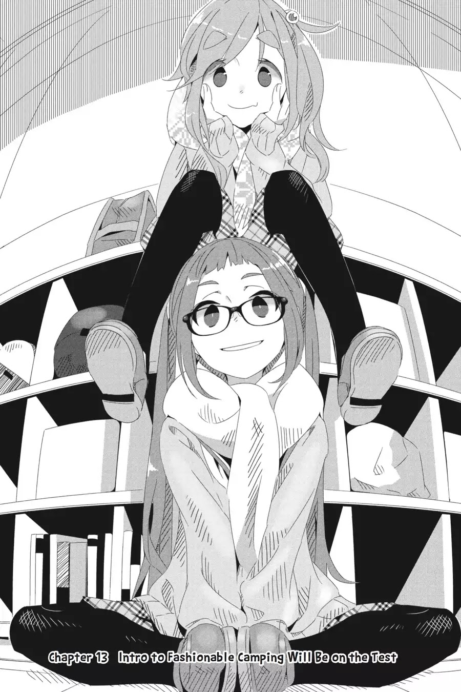 Yurucamp Chapter 13 page 3 - Chapter 13: Tests, and An Introduction to Fancy Camping