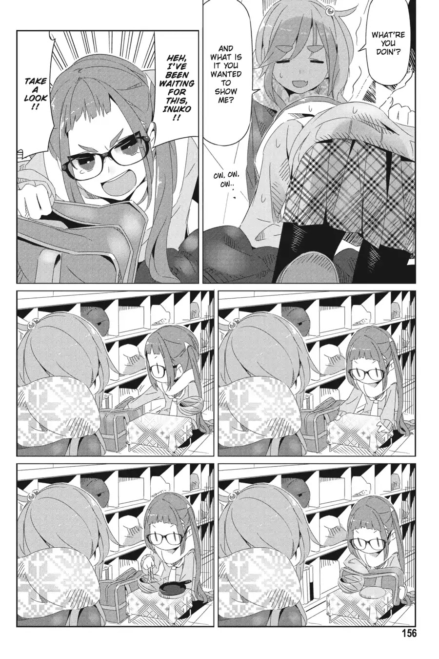Yurucamp Chapter 13 page 4 - Chapter 13: Tests, and An Introduction to Fancy Camping