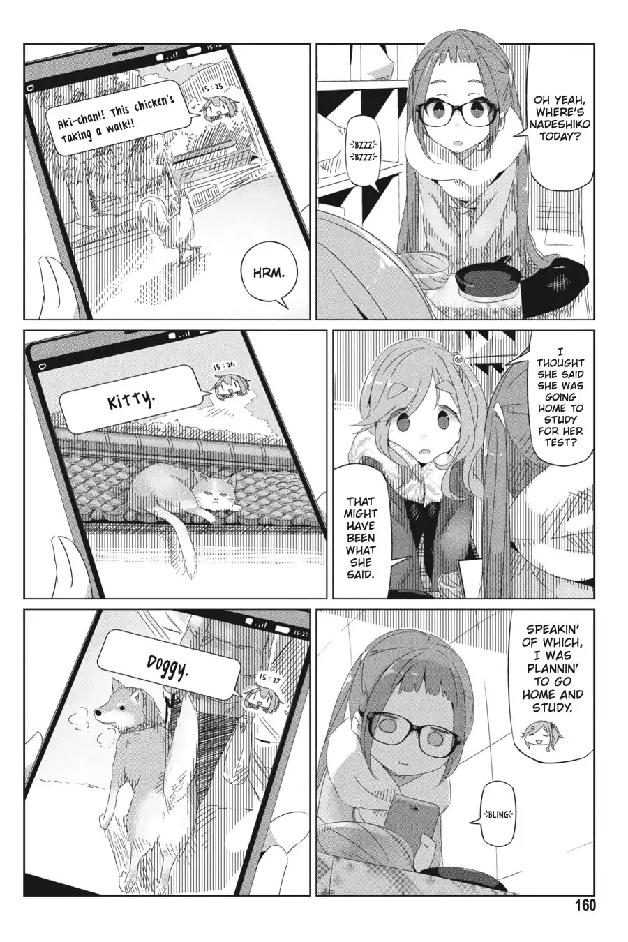 Yurucamp Chapter 13 page 8 - Chapter 13: Tests, and An Introduction to Fancy Camping