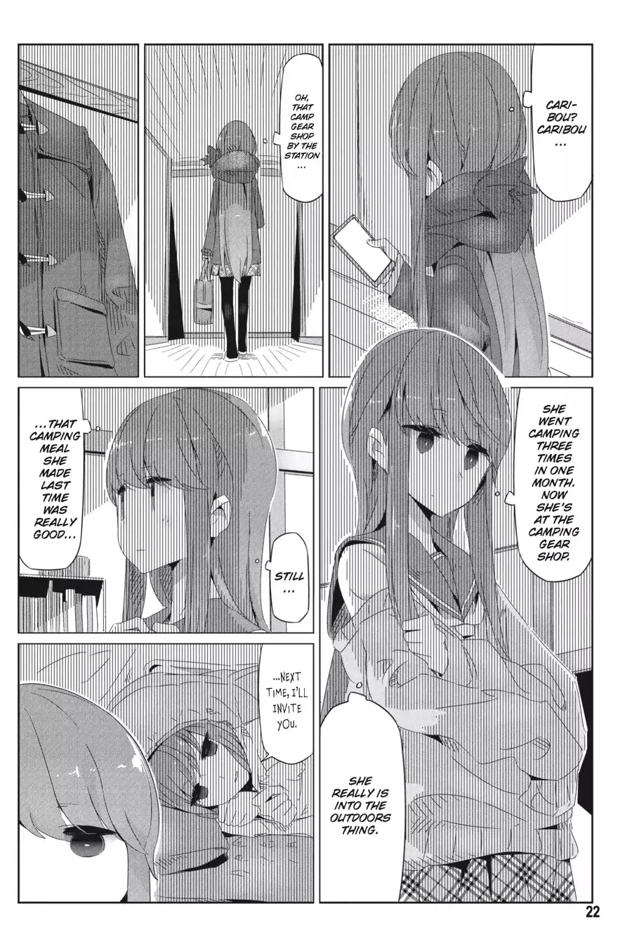 Yurucamp Chapter 14 page 23 - Chapter 14: Minobu, Caribou, And Good Manju