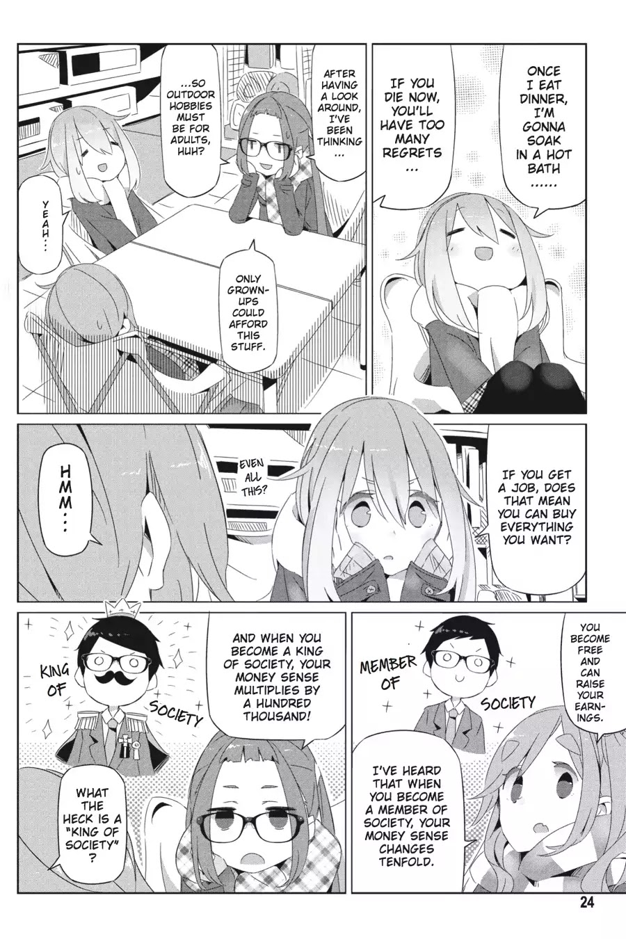 Yurucamp Chapter 14 page 25 - Chapter 14: Minobu, Caribou, And Good Manju