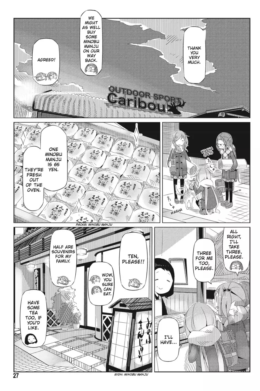 Yurucamp Chapter 14 page 28 - Chapter 14: Minobu, Caribou, And Good Manju