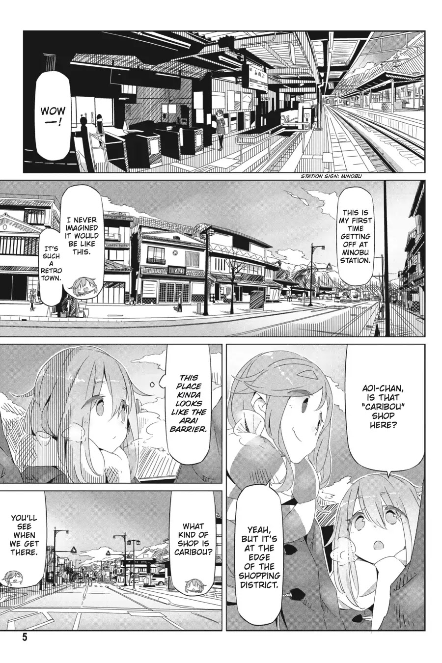 Yurucamp Chapter 14 page 6 - Chapter 14: Minobu, Caribou, And Good Manju