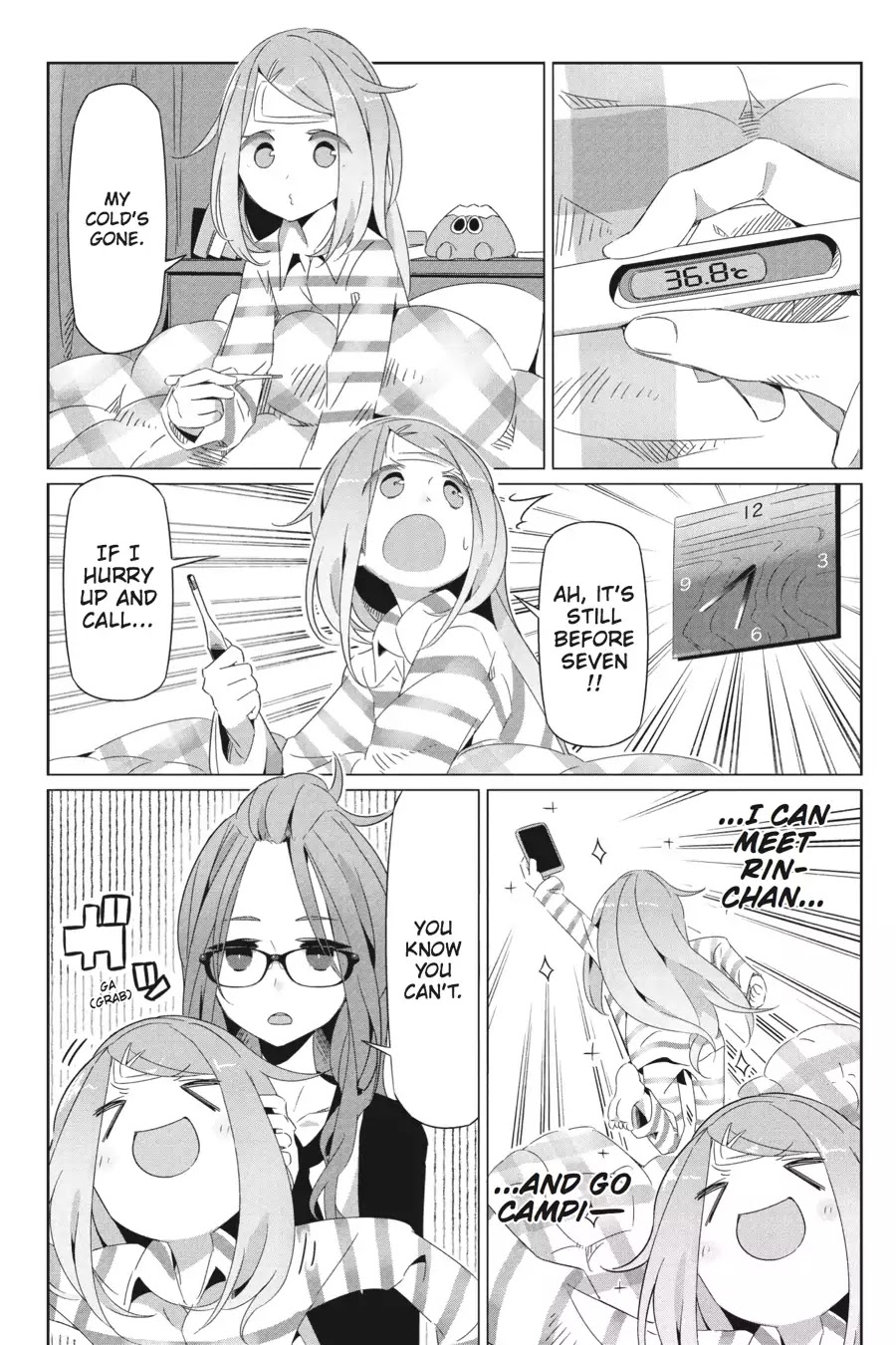 Yurucamp Chapter 15 page 11 - Chapter 15: A Cold and a Solo Trip