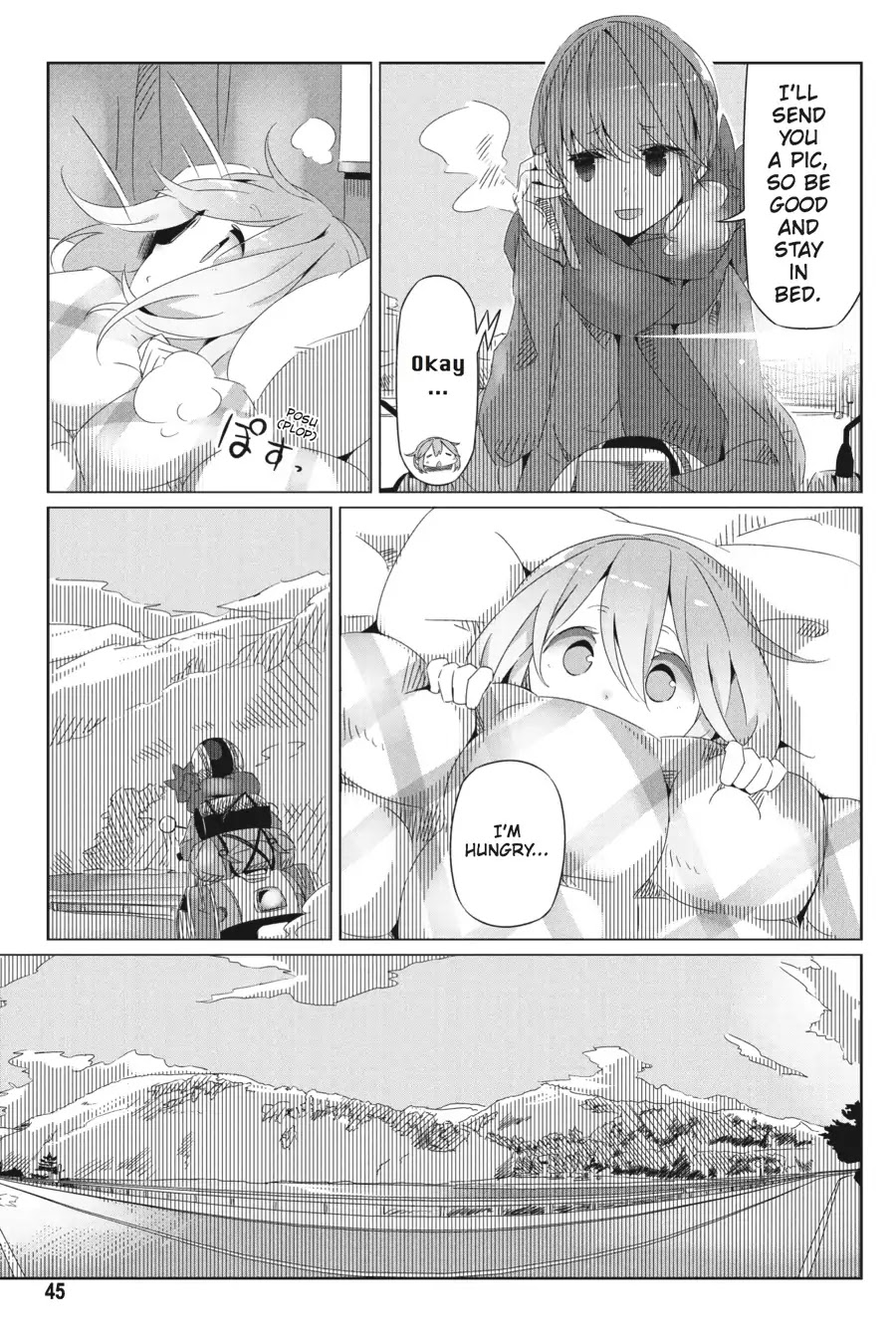 Yurucamp Chapter 15 page 13 - Chapter 15: A Cold and a Solo Trip
