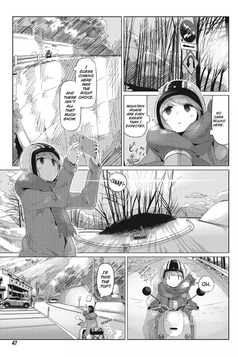 Yurucamp Chapter 15 page 15 - Chapter 15: A Cold and a Solo Trip
