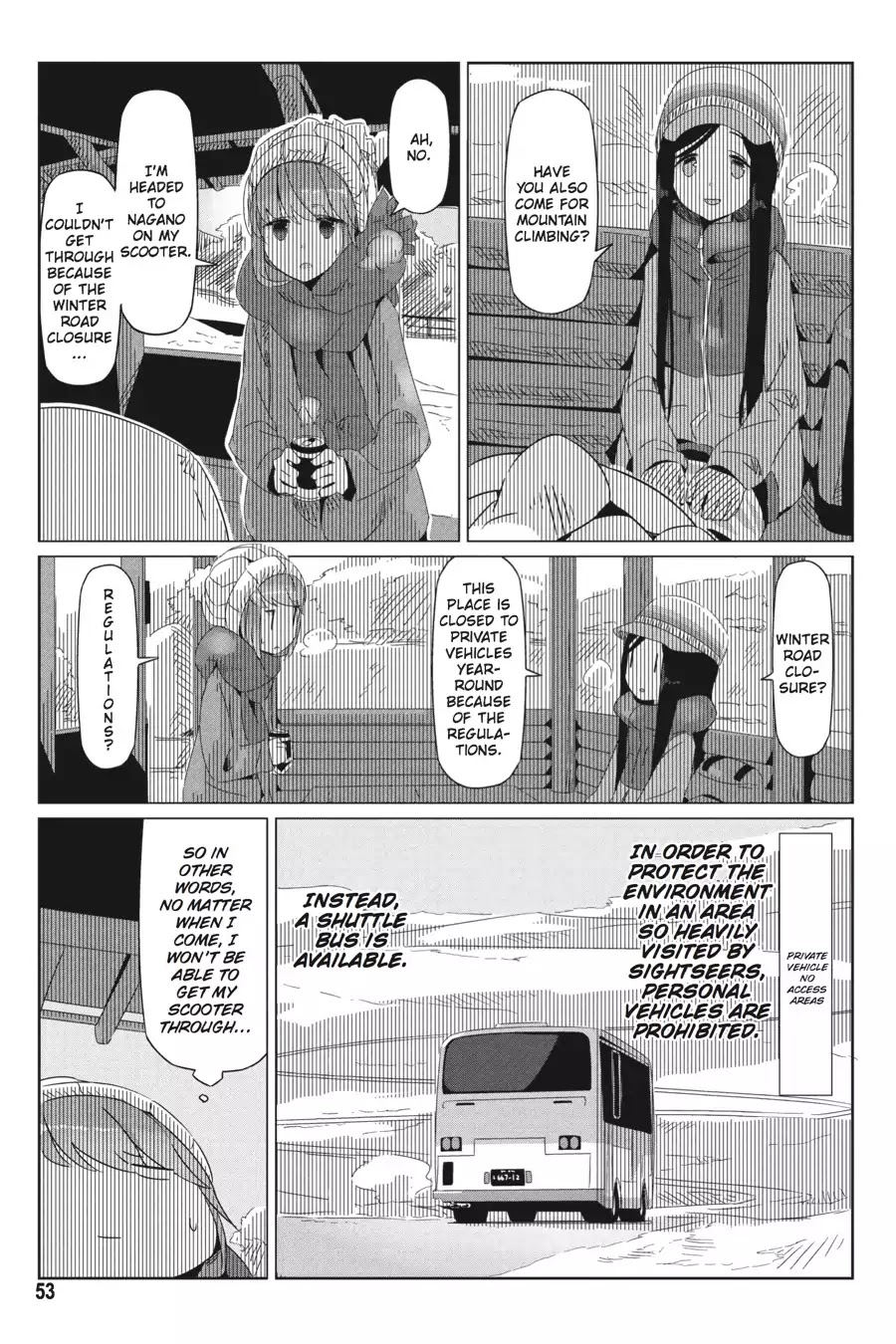 Yurucamp Chapter 15 page 21 - Chapter 15: A Cold and a Solo Trip