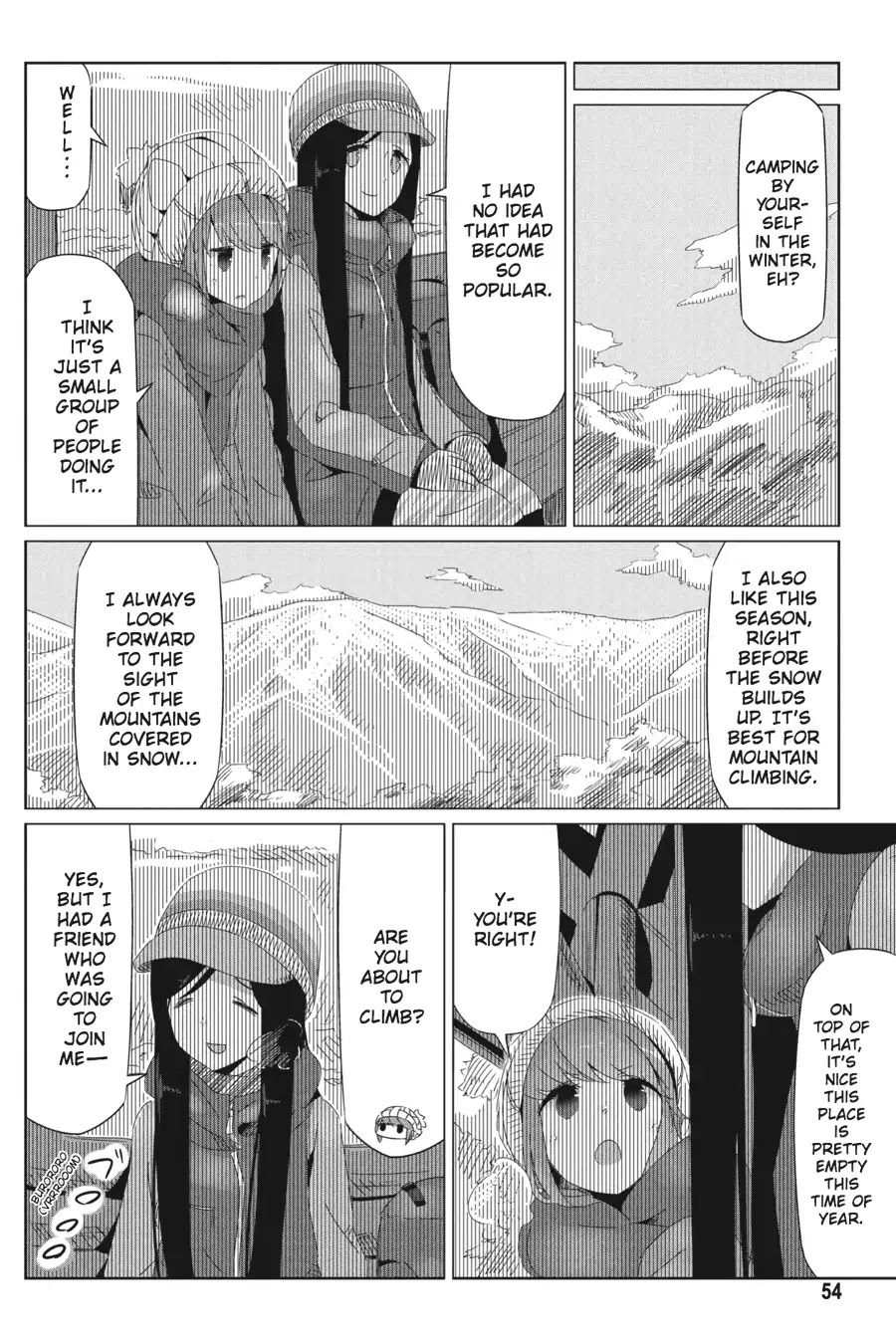 Yurucamp Chapter 15 page 22 - Chapter 15: A Cold and a Solo Trip