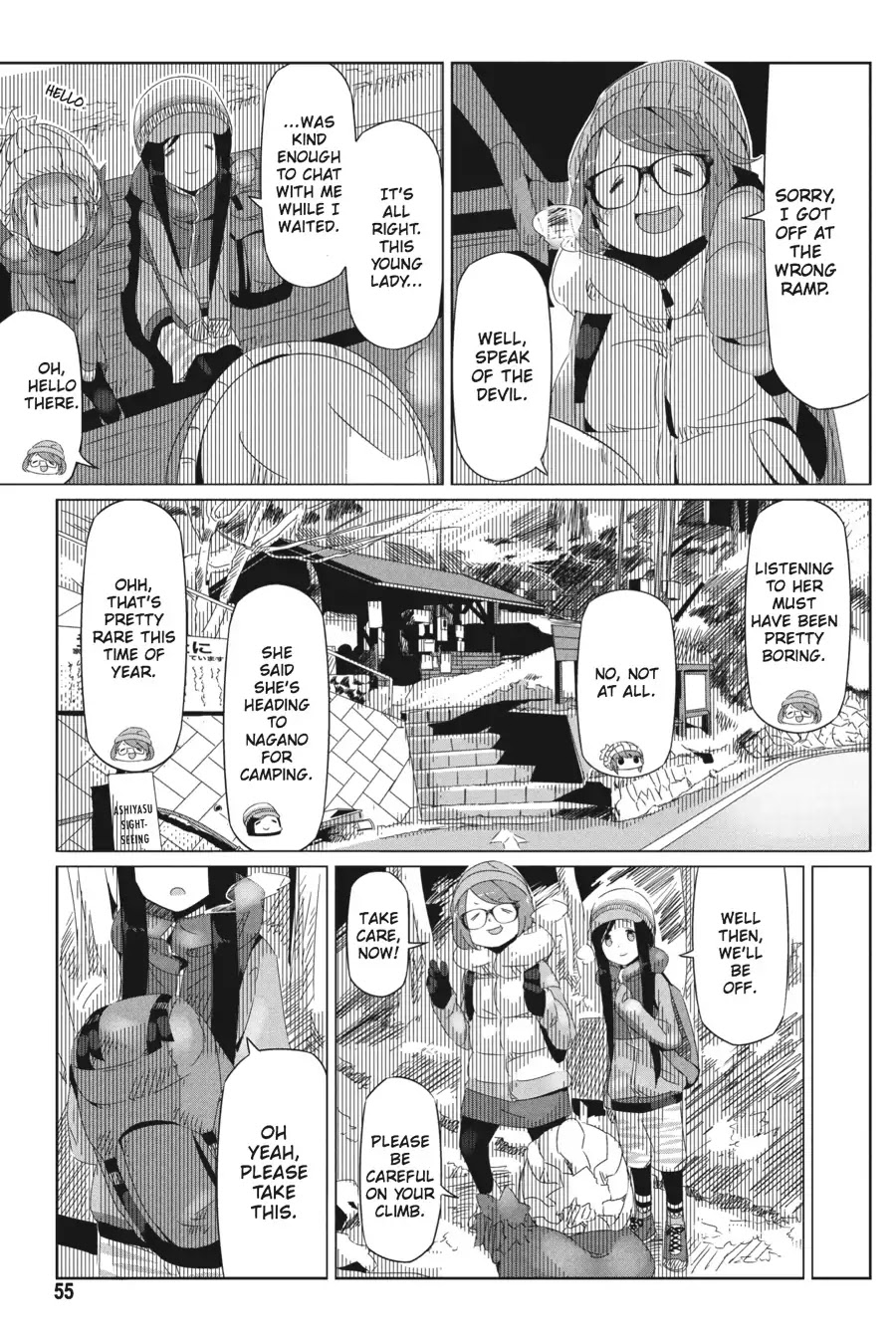 Yurucamp Chapter 15 page 23 - Chapter 15: A Cold and a Solo Trip