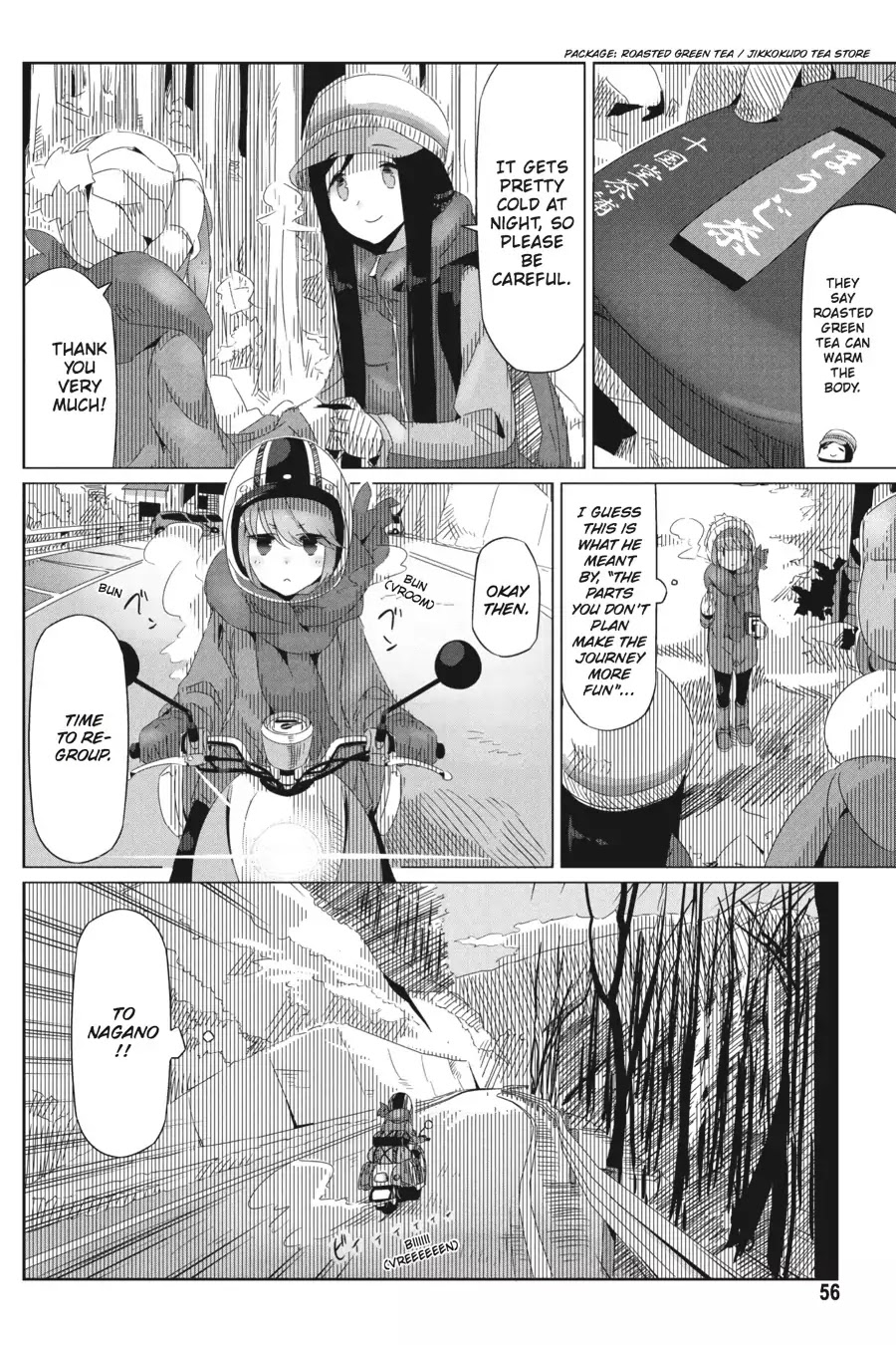 Yurucamp Chapter 15 page 24 - Chapter 15: A Cold and a Solo Trip