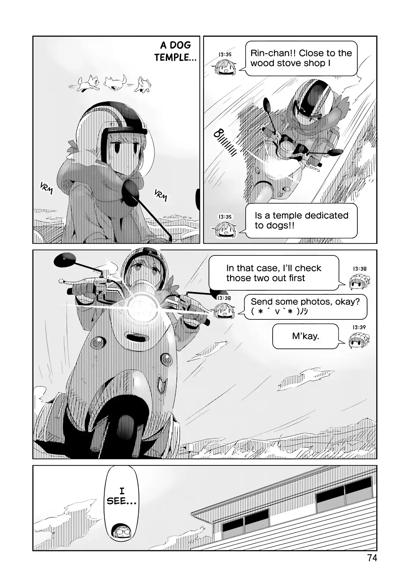Yurucamp Chapter 16 page 12 - Chapter 16: Recommended! Nadeshiko Navi!