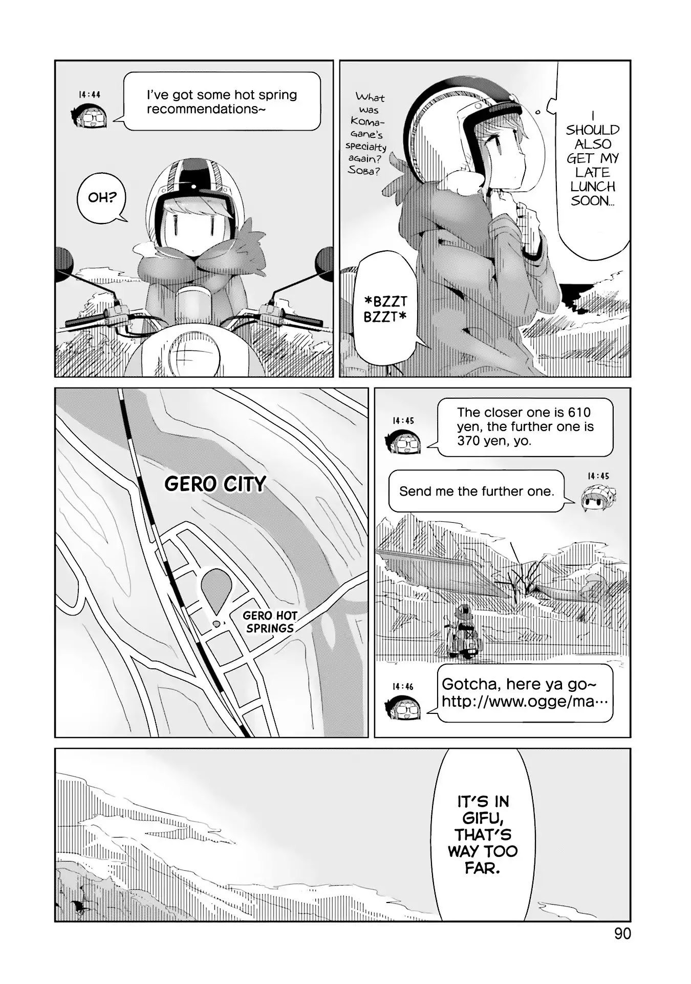 Yurucamp Chapter 16 page 28 - Chapter 16: Recommended! Nadeshiko Navi!