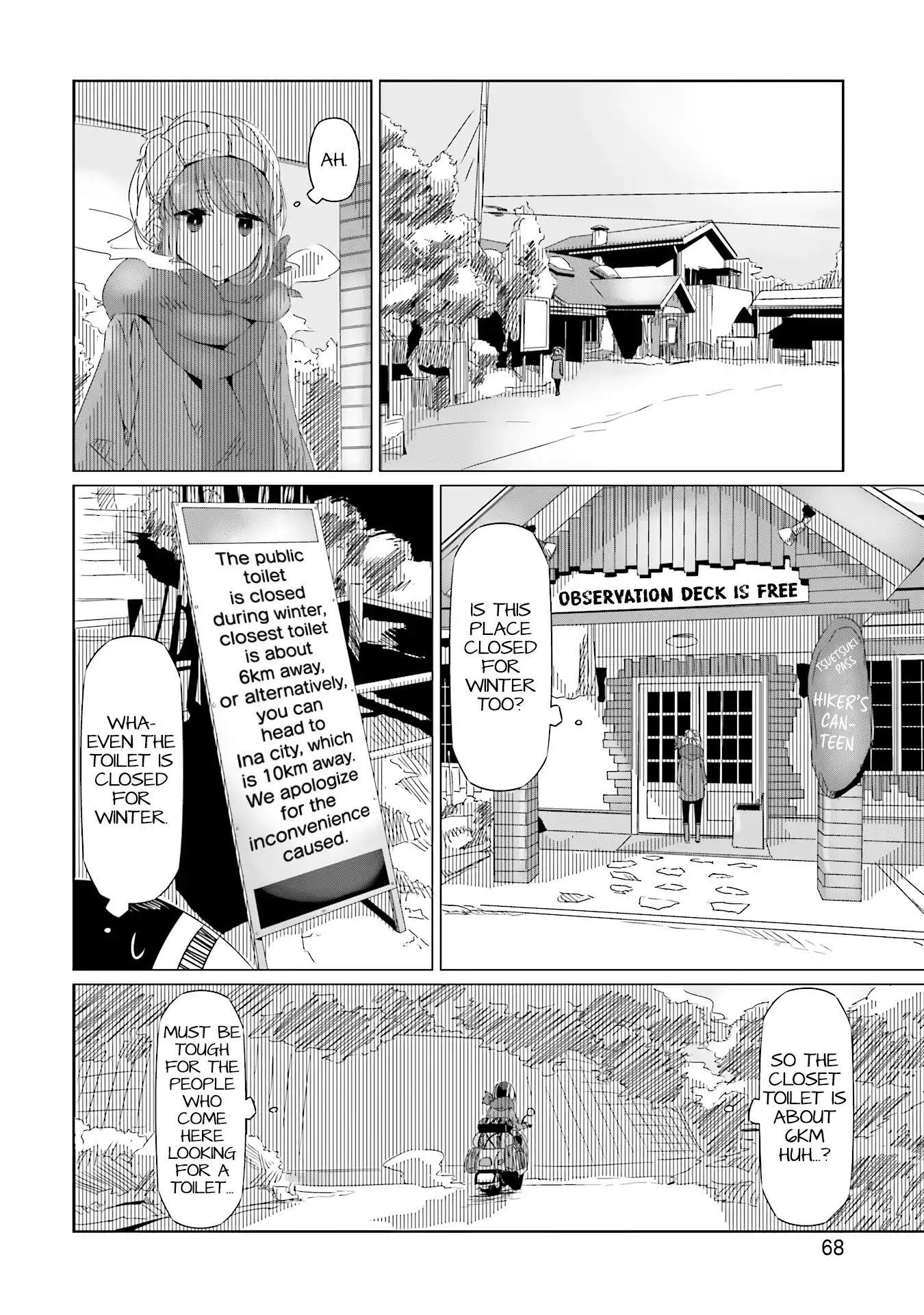 Yurucamp Chapter 16 page 6 - Chapter 16: Recommended! Nadeshiko Navi!
