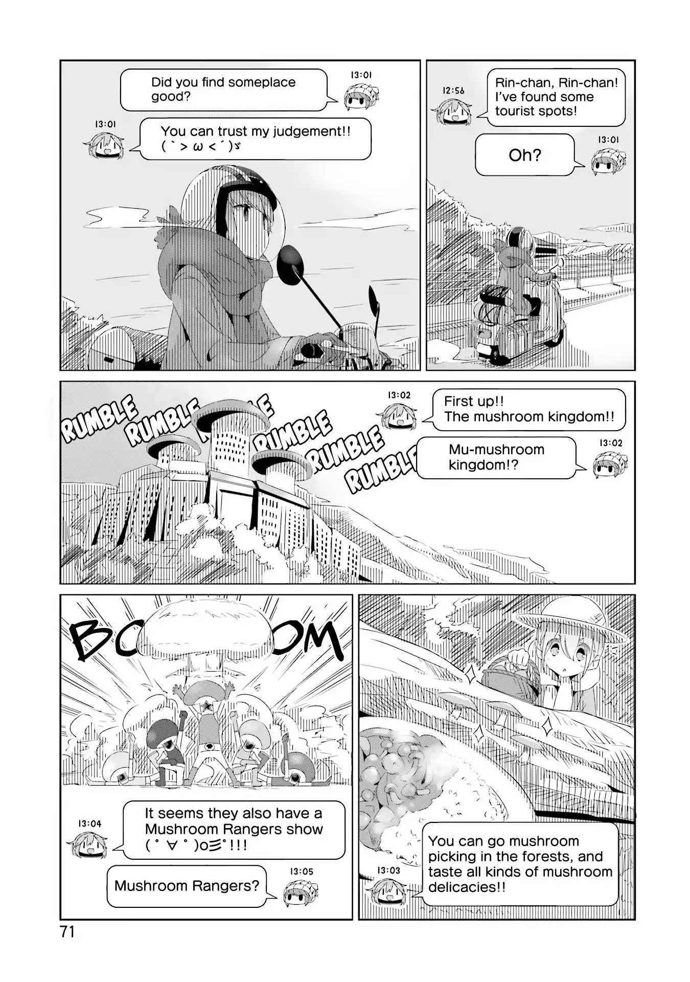 Yurucamp Chapter 16 page 9 - Chapter 16: Recommended! Nadeshiko Navi!