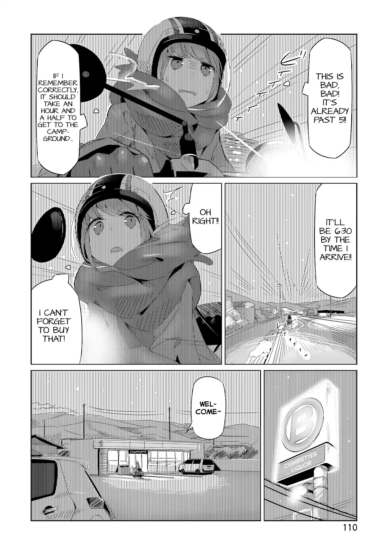 Yurucamp Chapter 17 page 19 - Chapter 17: Hayatarou and the Steamy Komagane Night
