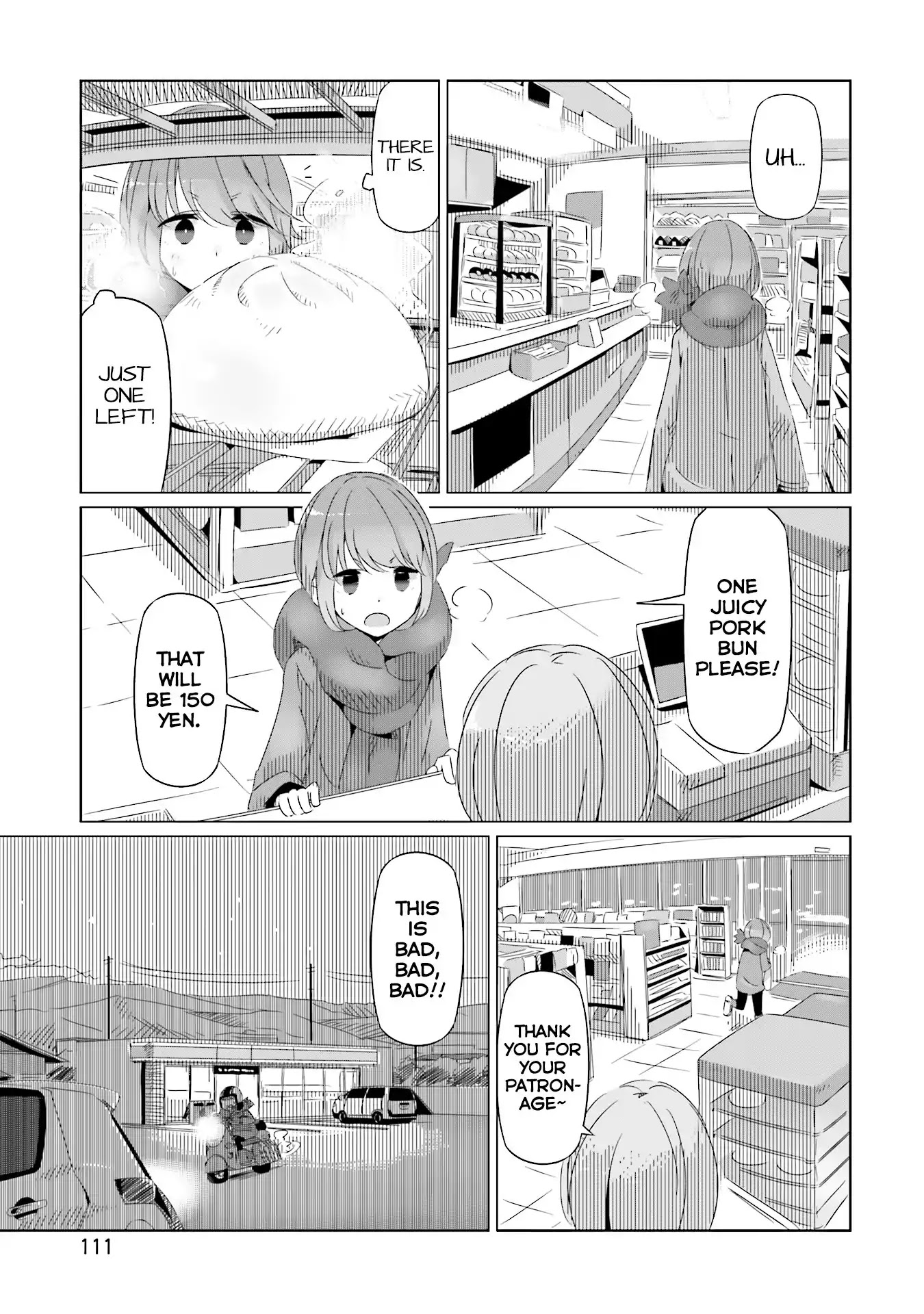 Yurucamp Chapter 17 page 20 - Chapter 17: Hayatarou and the Steamy Komagane Night