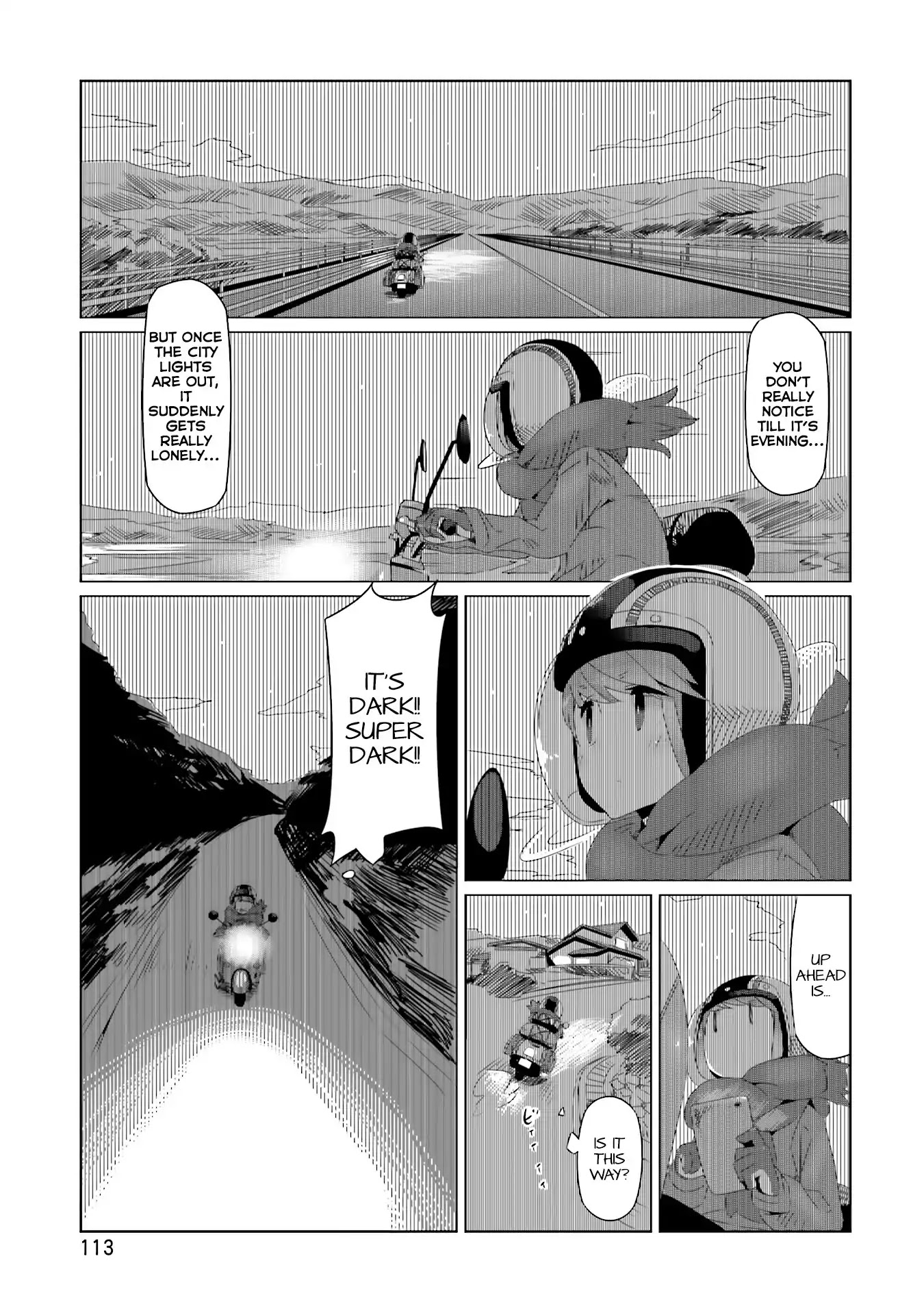 Yurucamp Chapter 17 page 22 - Chapter 17: Hayatarou and the Steamy Komagane Night