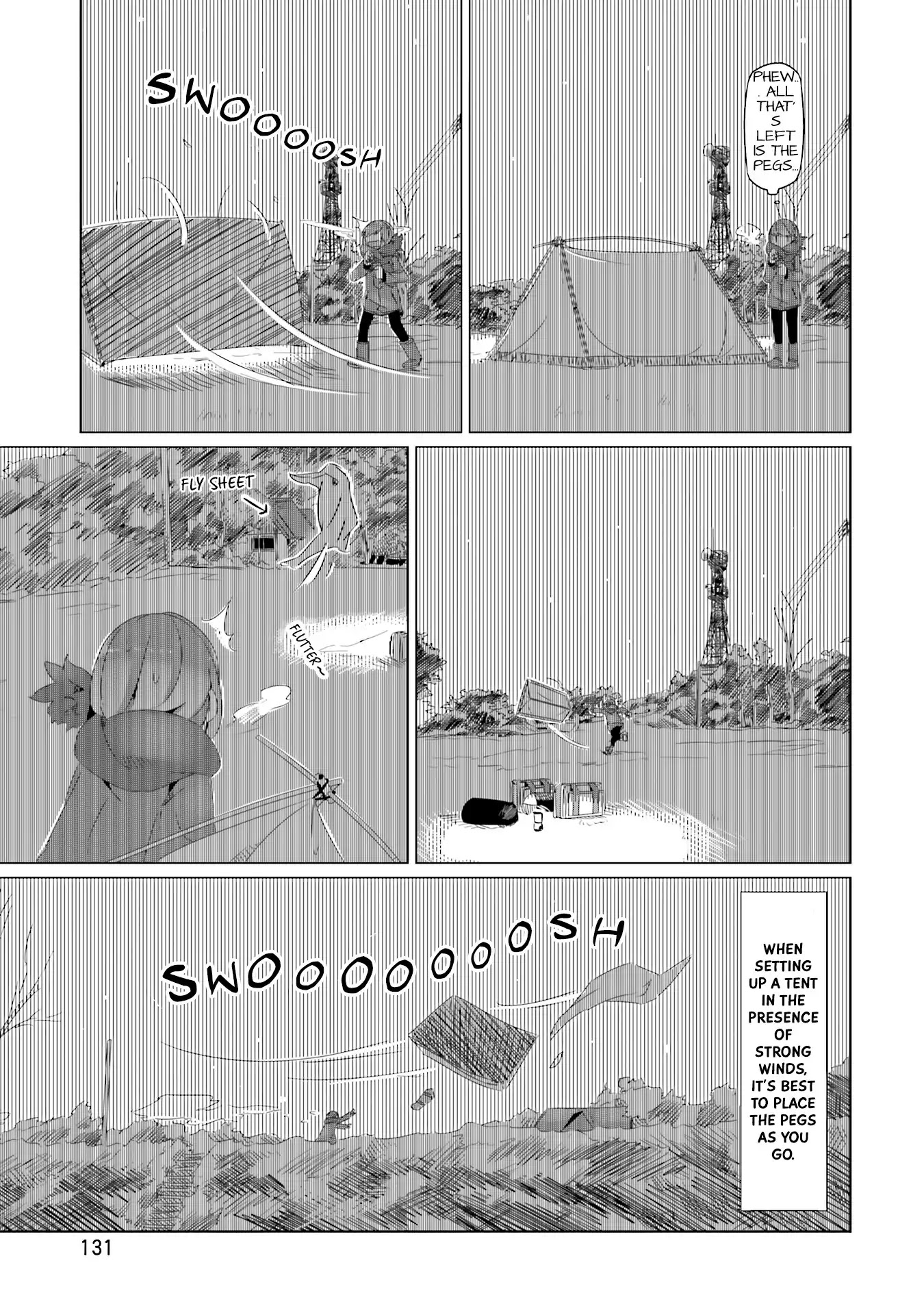 Yurucamp Chapter 18 page 10 - Chapter 18: Mountaintop