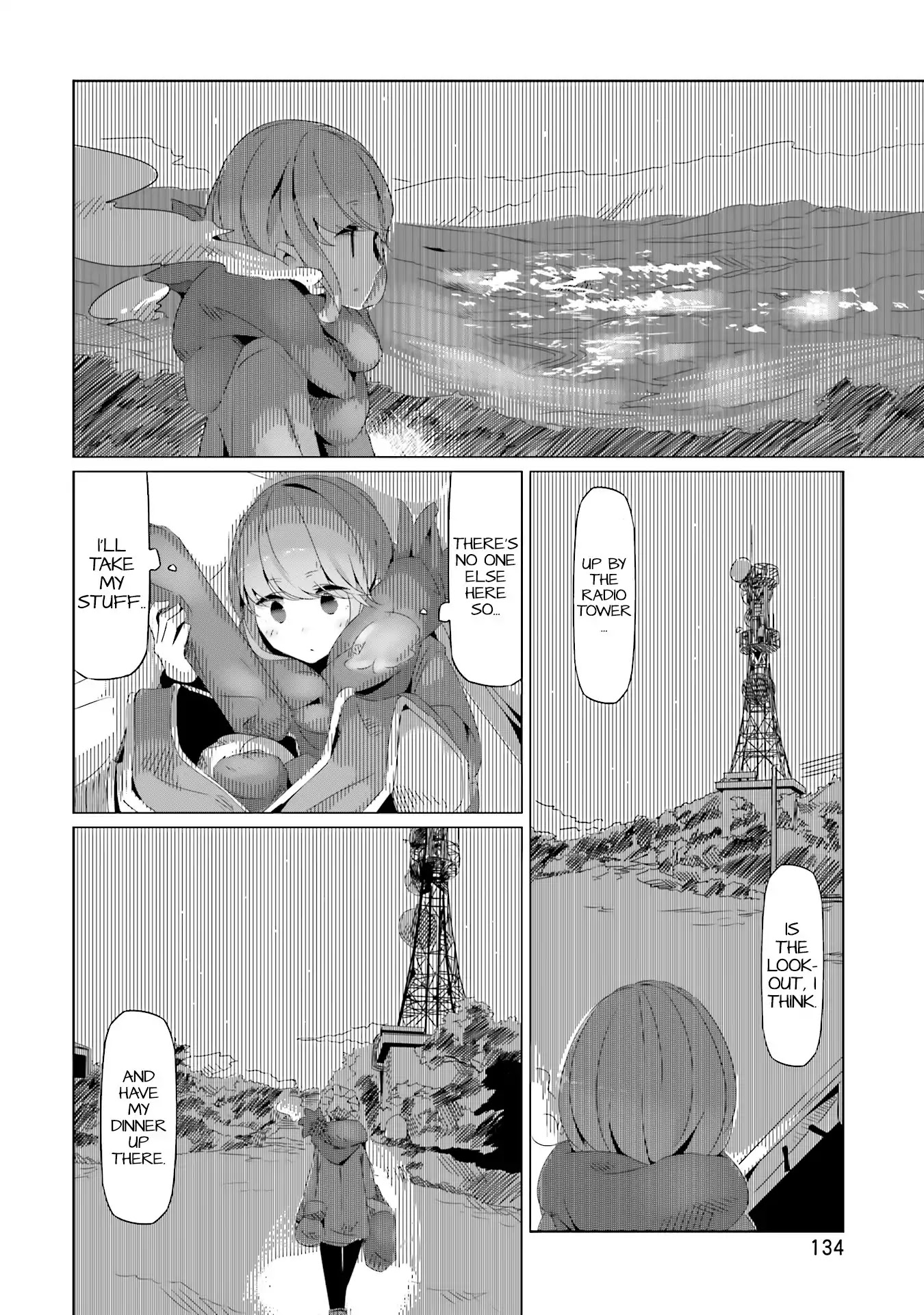 Yurucamp Chapter 18 page 13 - Chapter 18: Mountaintop