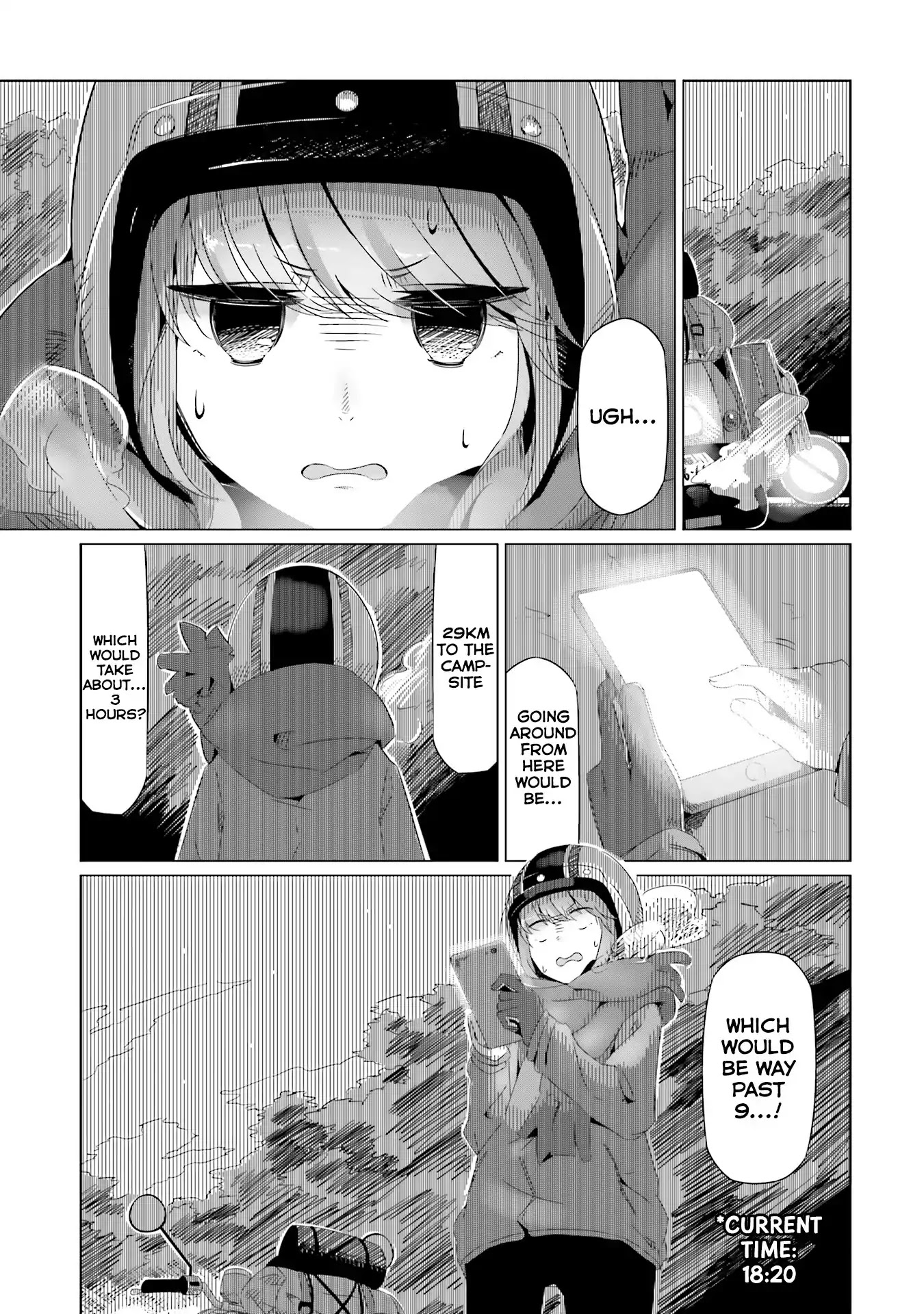 Yurucamp Chapter 18 page 2 - Chapter 18: Mountaintop