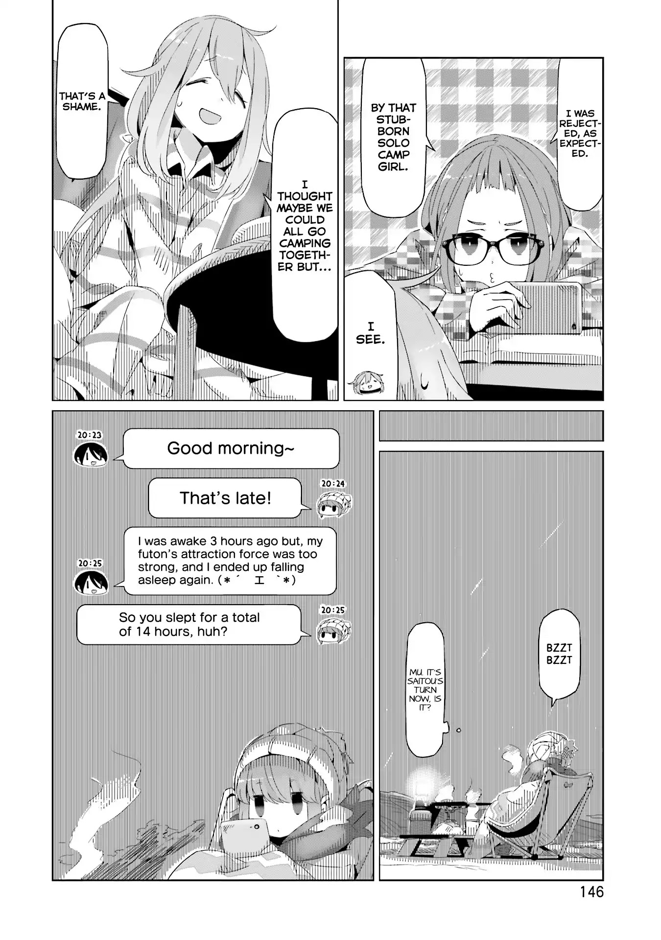 Yurucamp Chapter 18 page 24 - Chapter 18: Mountaintop
