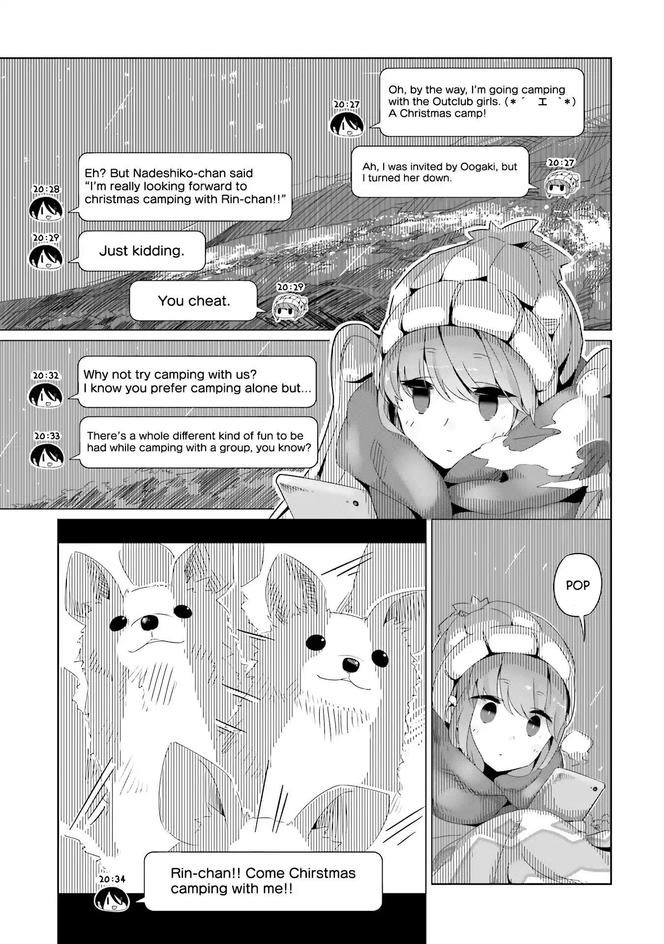 Yurucamp Chapter 18 page 25 - Chapter 18: Mountaintop