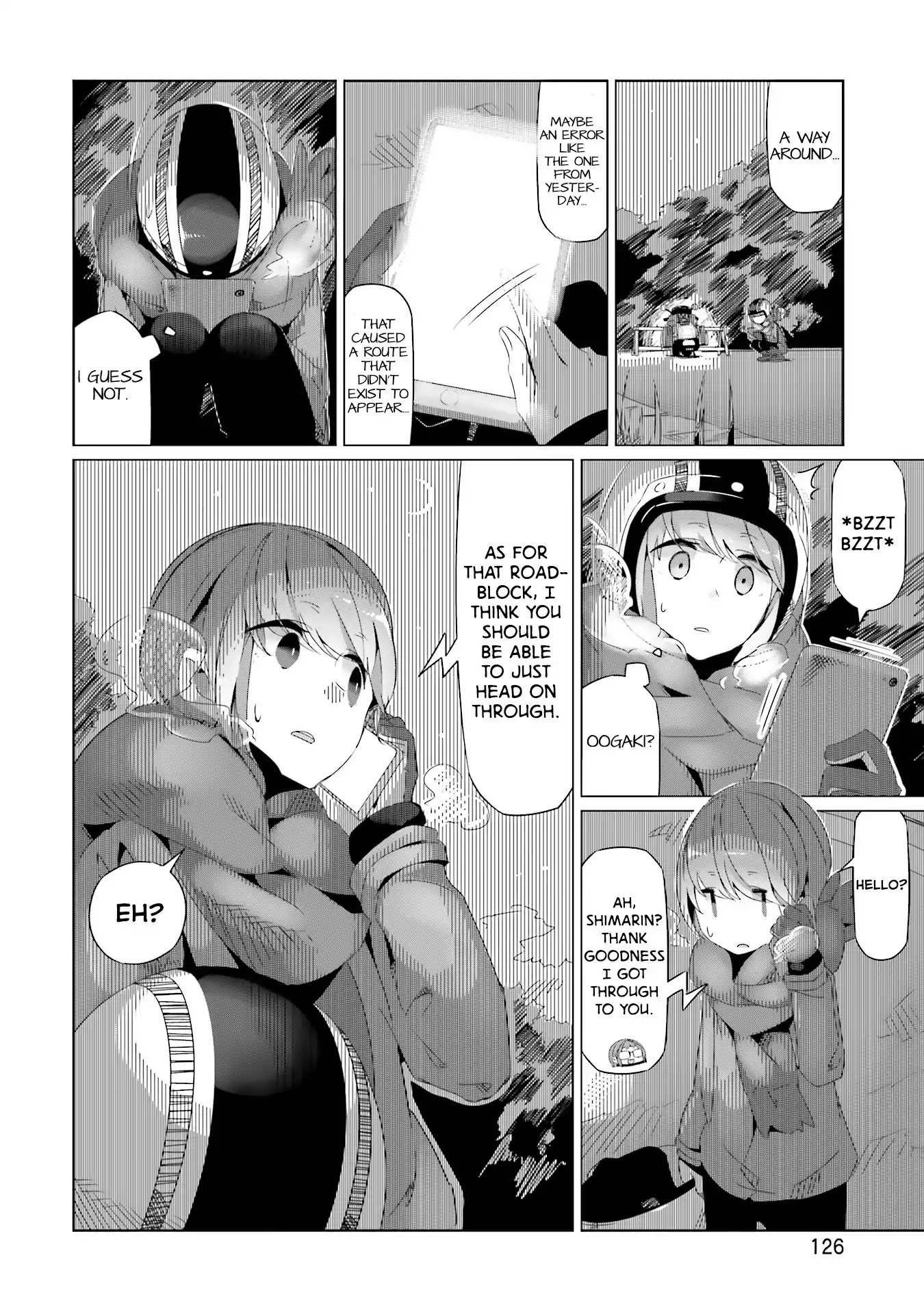 Yurucamp Chapter 18 page 5 - Chapter 18: Mountaintop