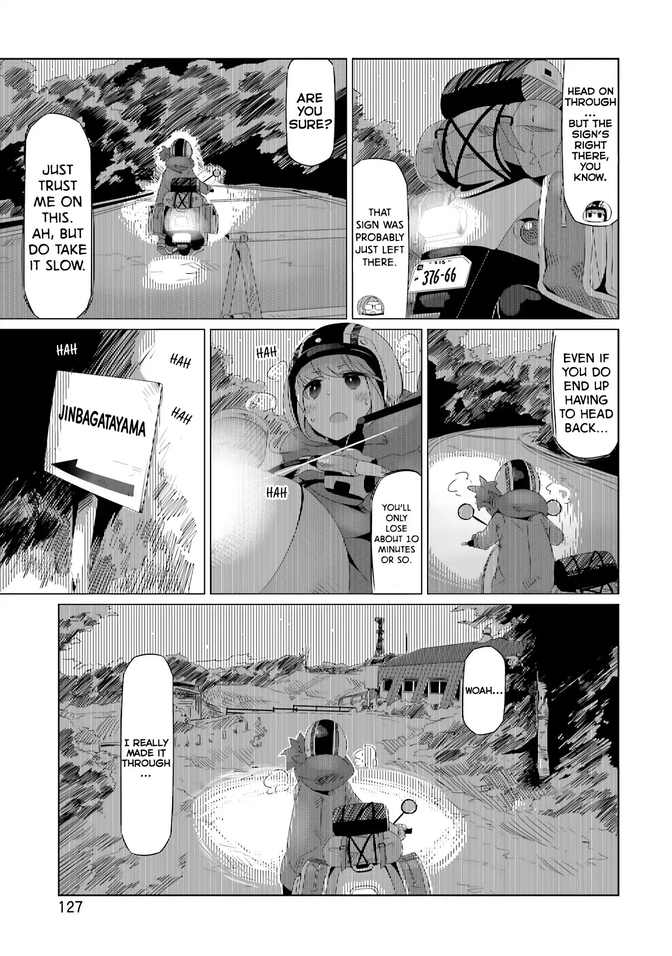 Yurucamp Chapter 18 page 6 - Chapter 18: Mountaintop