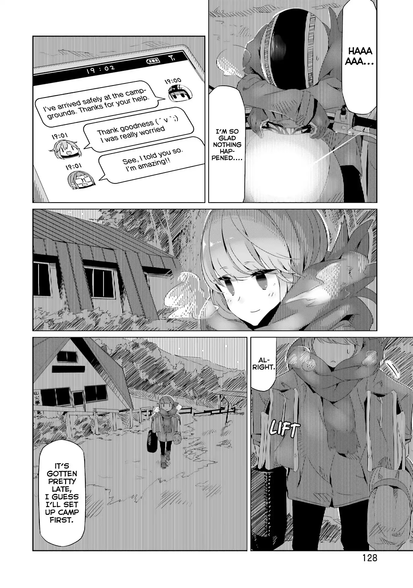 Yurucamp Chapter 18 page 7 - Chapter 18: Mountaintop