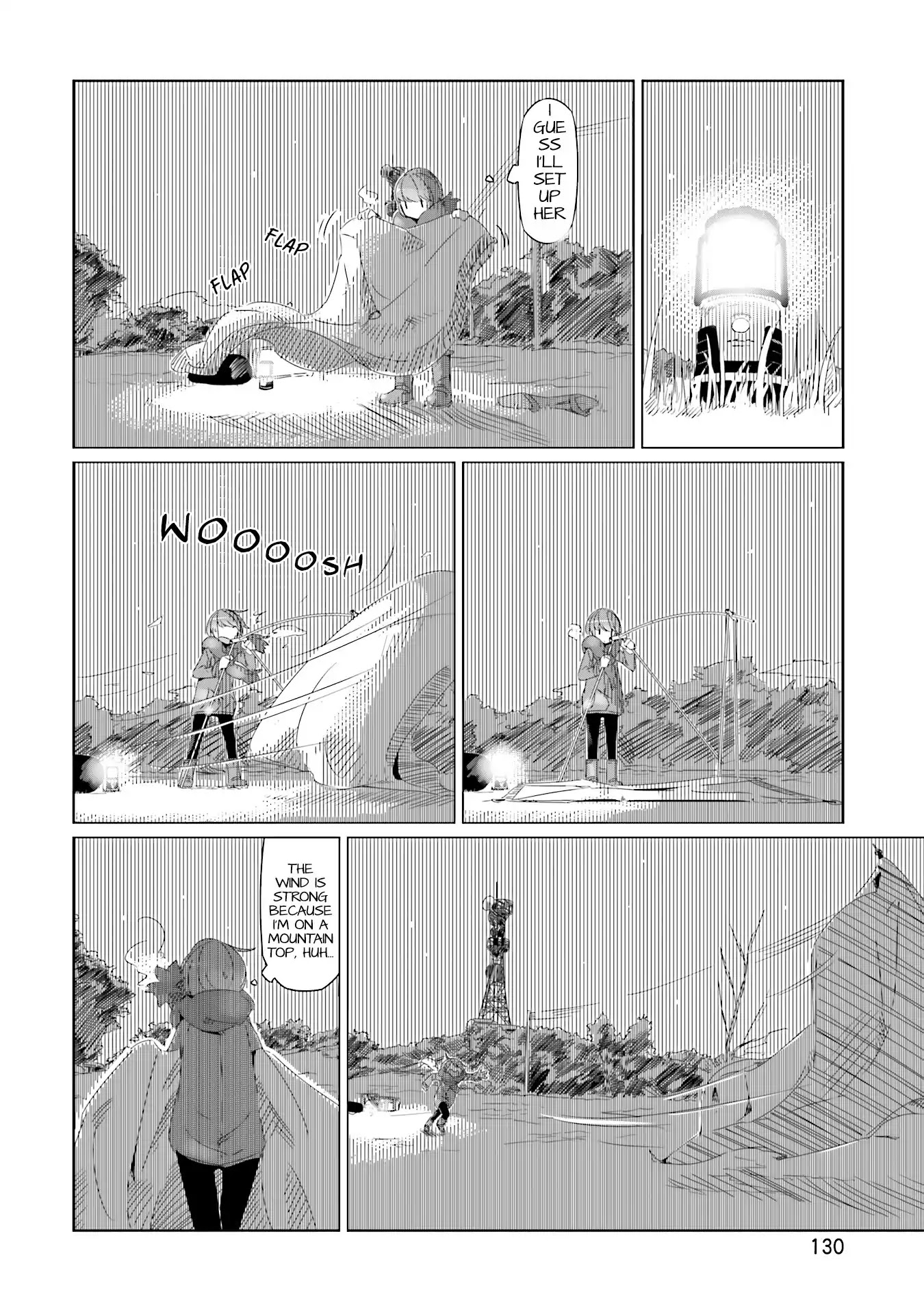 Yurucamp Chapter 18 page 9 - Chapter 18: Mountaintop