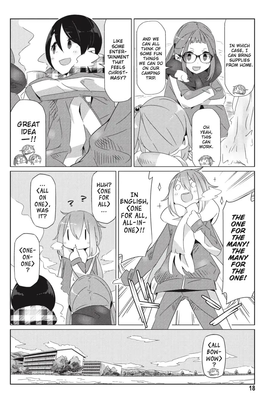 Yurucamp Chapter 19 page 19 - Chapter 19: The OEC's Christmas Camp Meeting