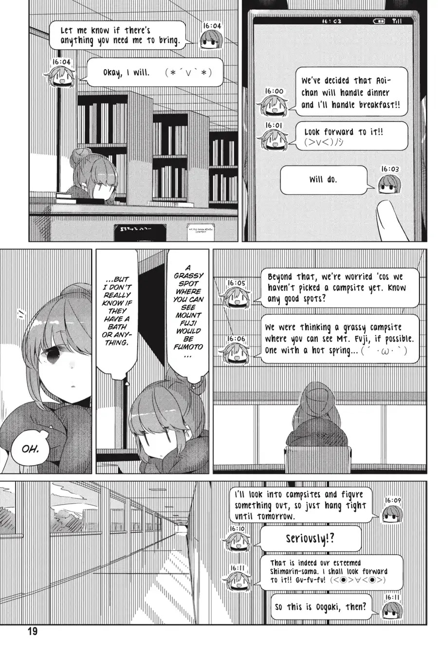 Yurucamp Chapter 19 page 20 - Chapter 19: The OEC's Christmas Camp Meeting