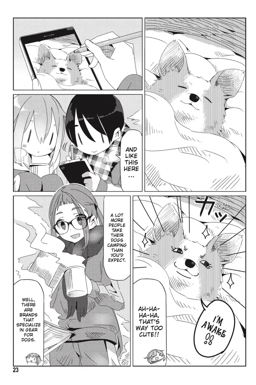 Yurucamp Chapter 19 page 24 - Chapter 19: The OEC's Christmas Camp Meeting