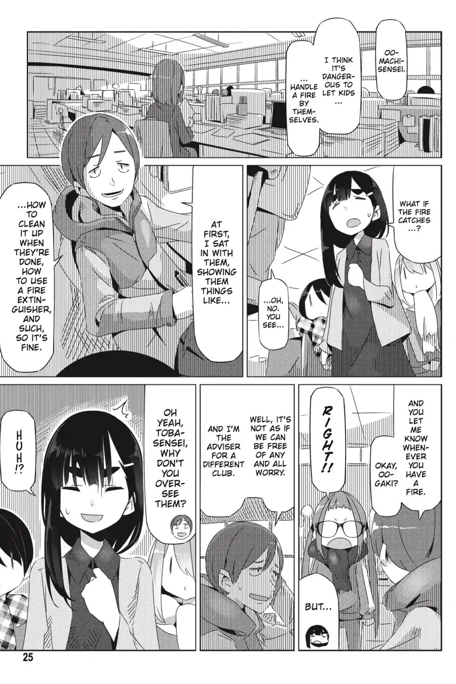 Yurucamp Chapter 19 page 26 - Chapter 19: The OEC's Christmas Camp Meeting