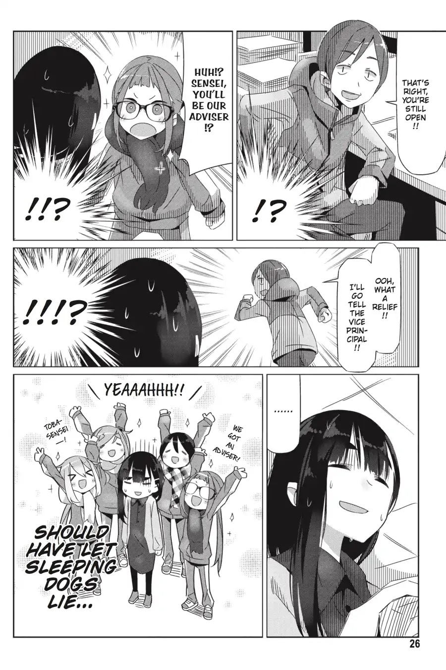 Yurucamp Chapter 19 page 27 - Chapter 19: The OEC's Christmas Camp Meeting