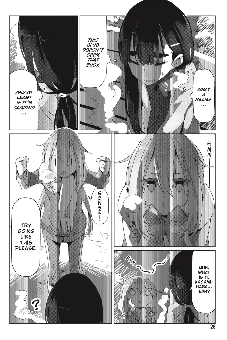 Yurucamp Chapter 19 page 29 - Chapter 19: The OEC's Christmas Camp Meeting