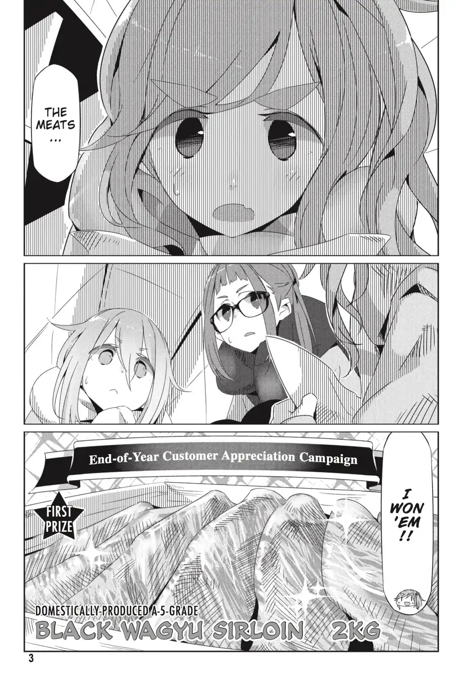 Yurucamp Chapter 19 page 4 - Chapter 19: The OEC's Christmas Camp Meeting