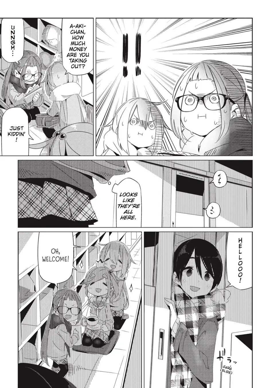 Yurucamp Chapter 19 page 6 - Chapter 19: The OEC's Christmas Camp Meeting