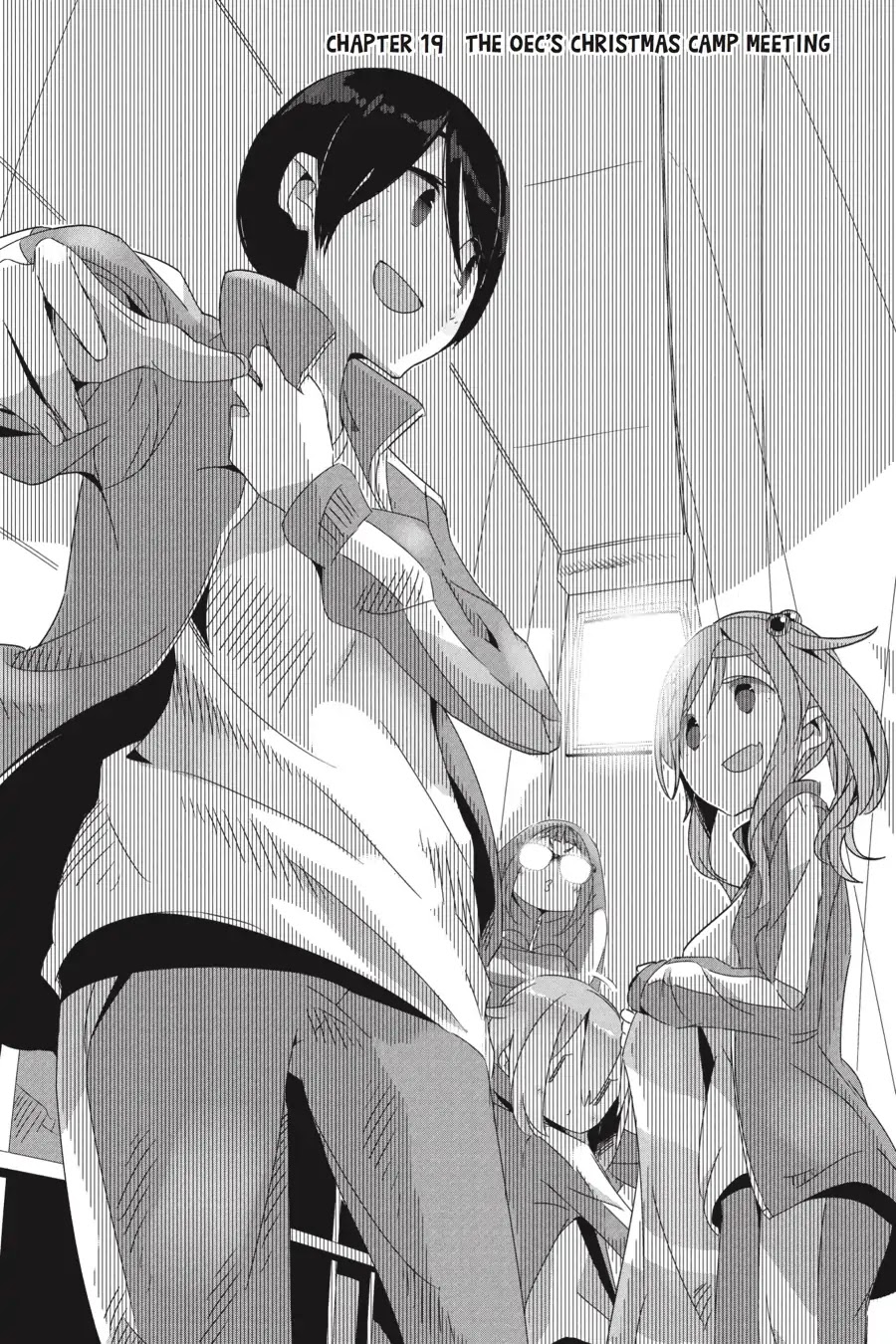Yurucamp Chapter 19 page 7 - Chapter 19: The OEC's Christmas Camp Meeting