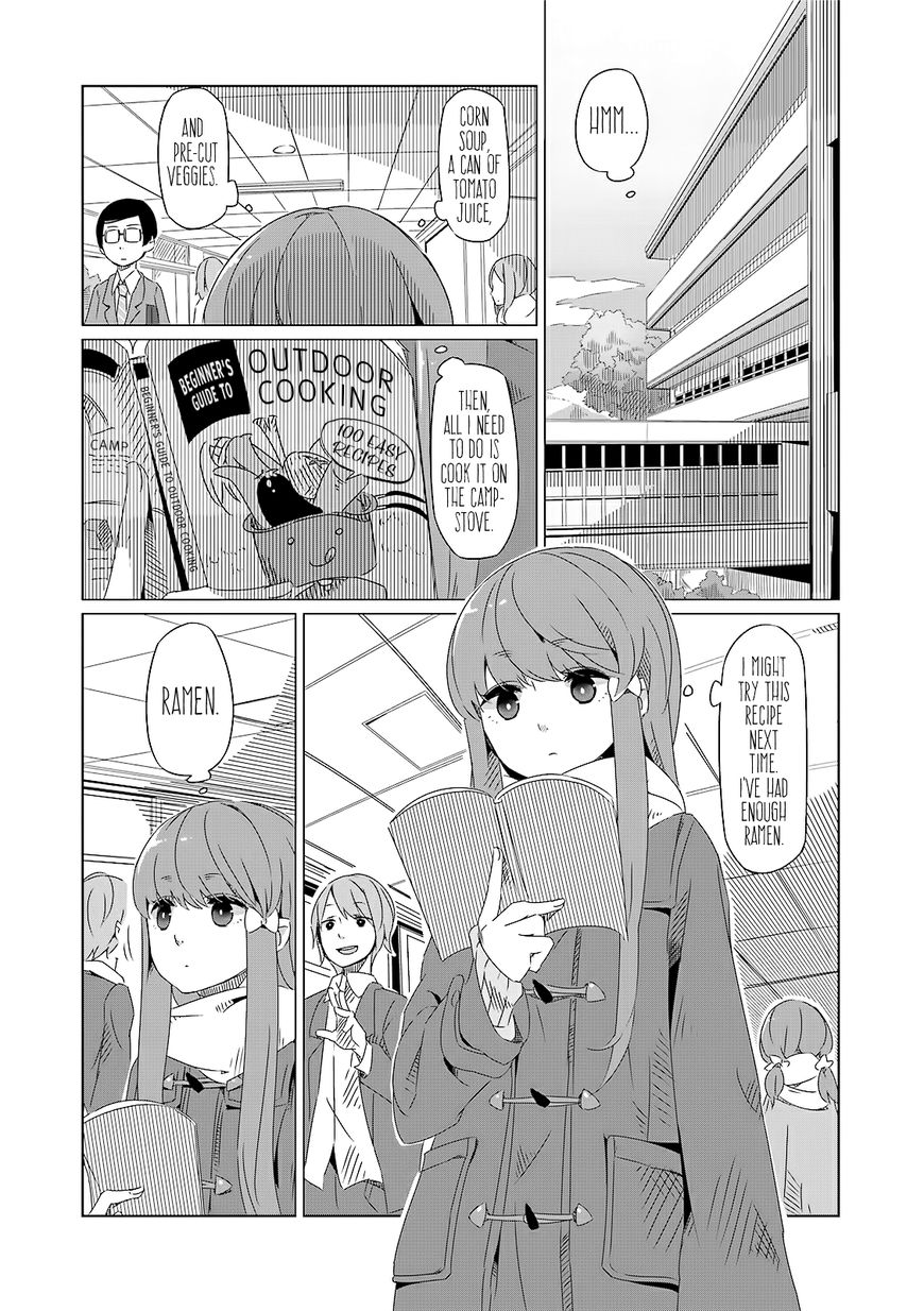 Yurucamp Chapter 2 page 1 - Chapter 2 : Welcome to the Outdoors Club!