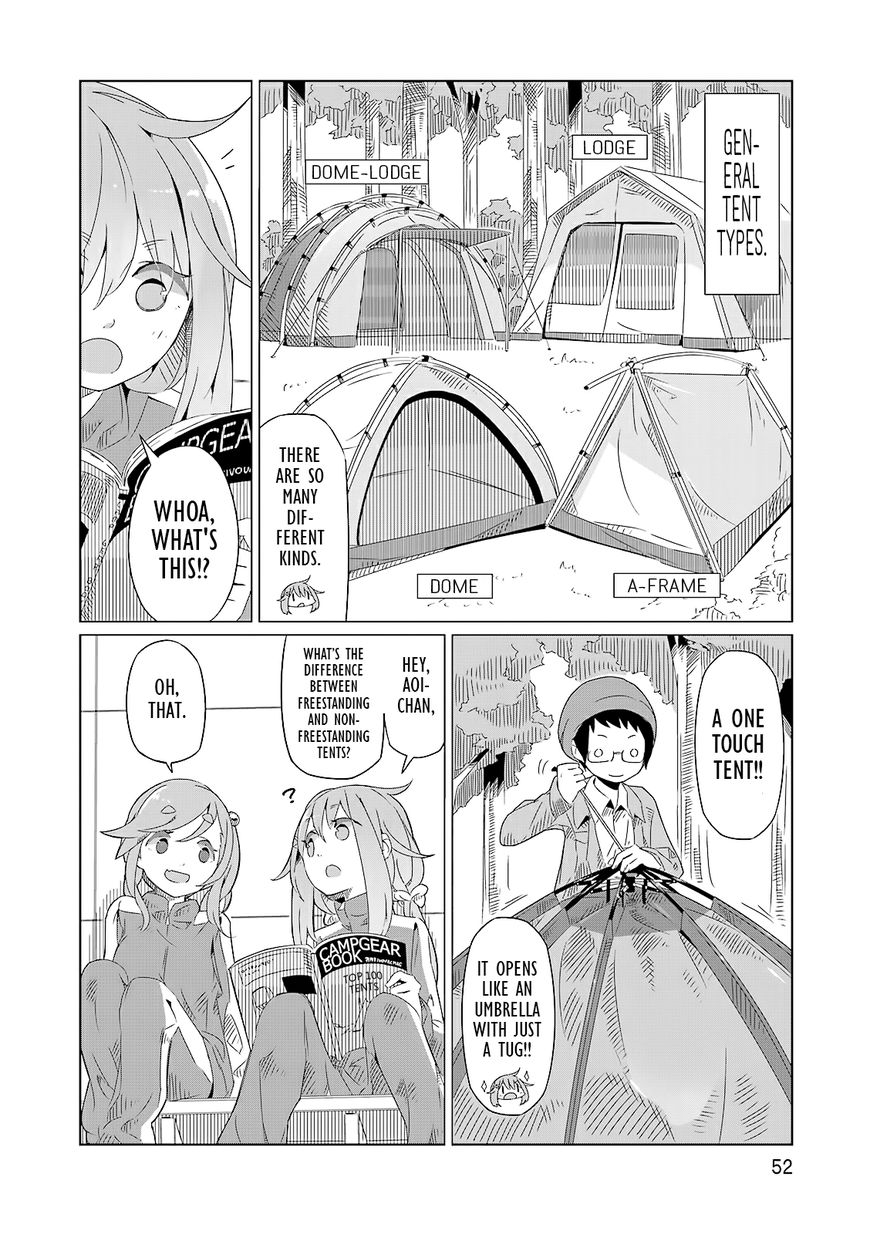 Yurucamp Chapter 2 page 16 - Chapter 2 : Welcome to the Outdoors Club!