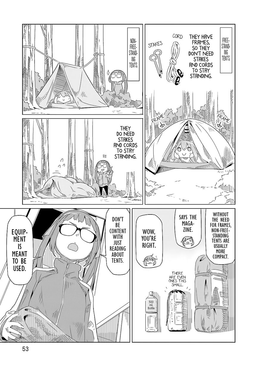 Yurucamp Chapter 2 page 17 - Chapter 2 : Welcome to the Outdoors Club!